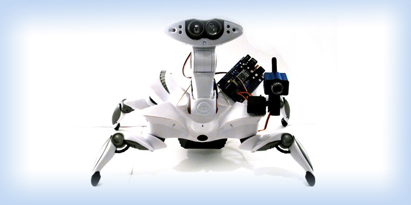 Интерактивная игрушка робот-краб Wowwee Roboquad