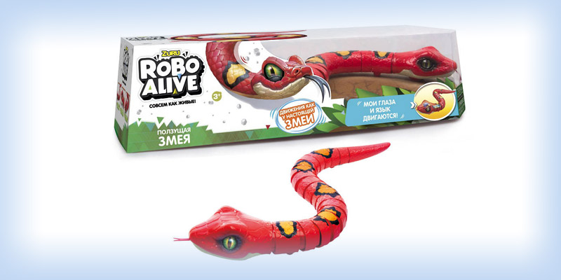 Змея Robo Alive